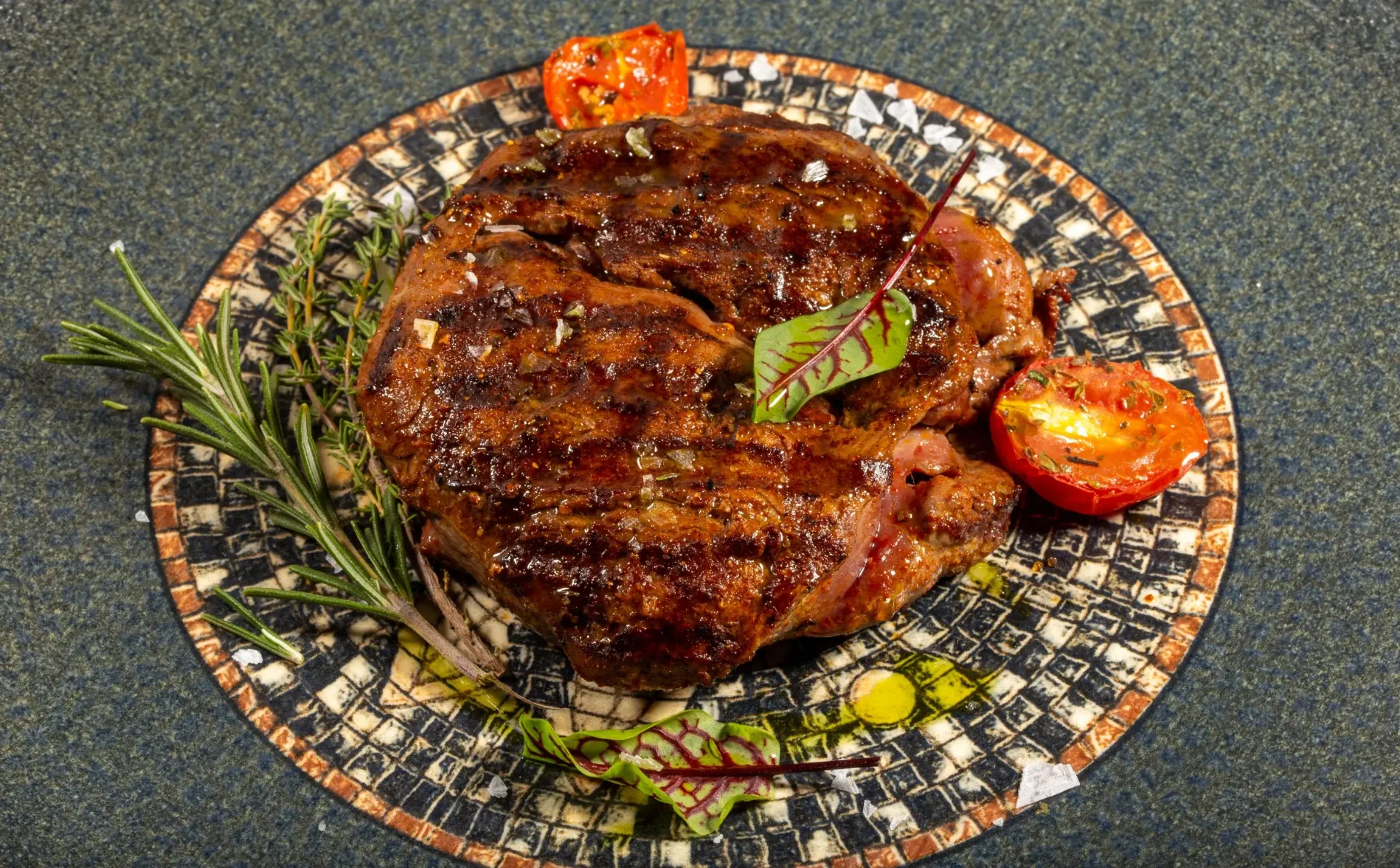 Beef Steak on the Grill